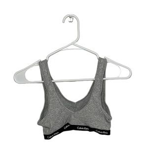 Gray Women Calvin Klein Bralette Size Small